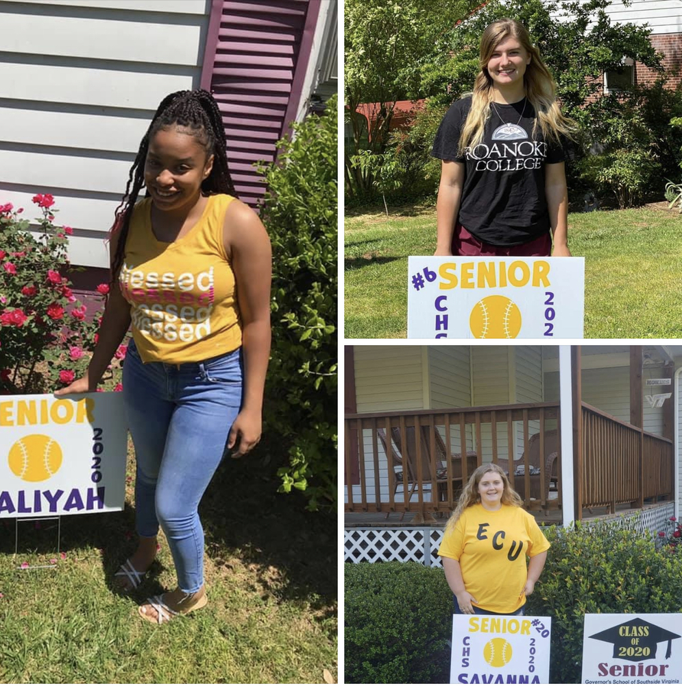 Celebrating our CHS Senior Softball Players!