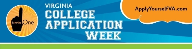 Virginia College Application Week is November 18-22, 2019