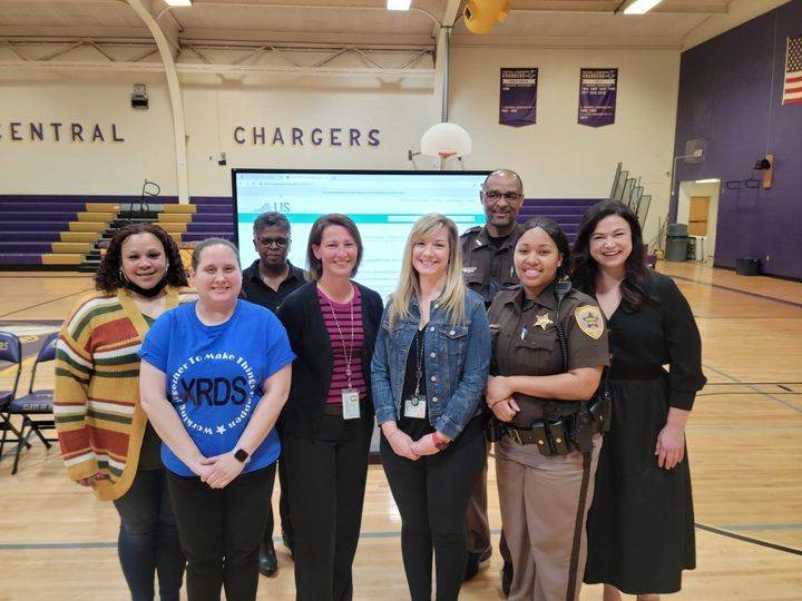 Presenters at CHS and LMS