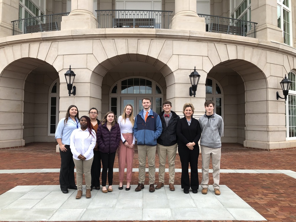 CHS DECA Members Compete at District Level at Liberty University