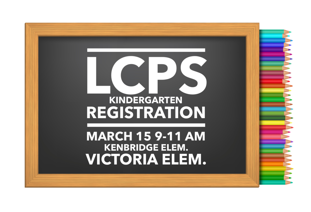 LCPS Kindergarten Registration is March 15, 2019 from 911 a.m