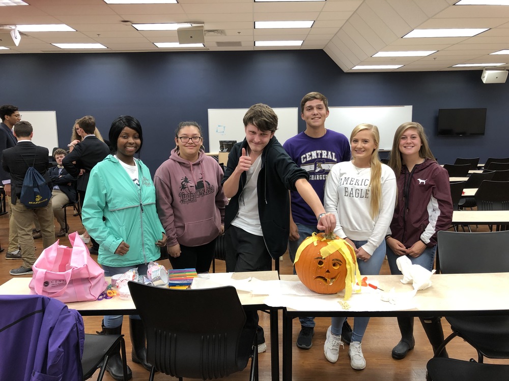 DECA Officers Travel to Liberty University for Team Building Competitions