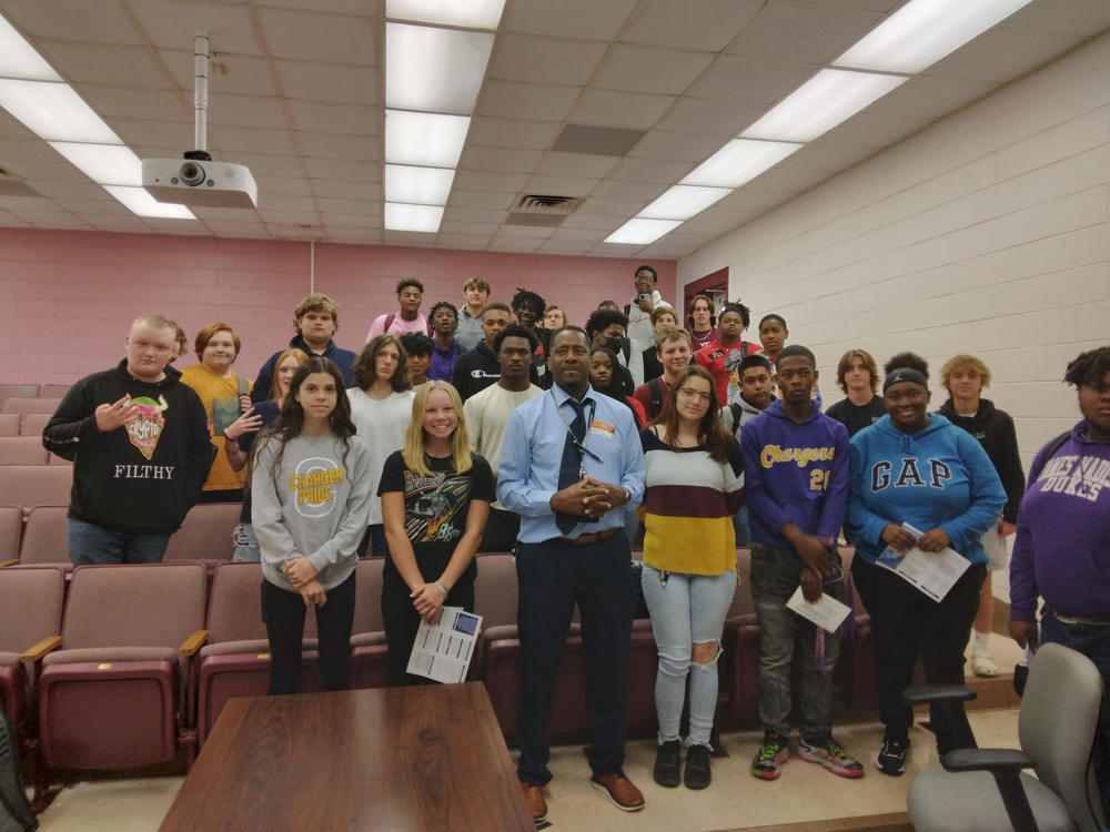 CHS Student Attend Dept. of Corrections Presentation