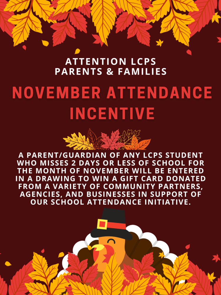 November Attendance Incentive