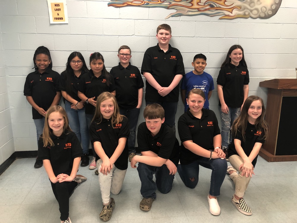 KES Student Council Presents at February 10 School Board Meeting