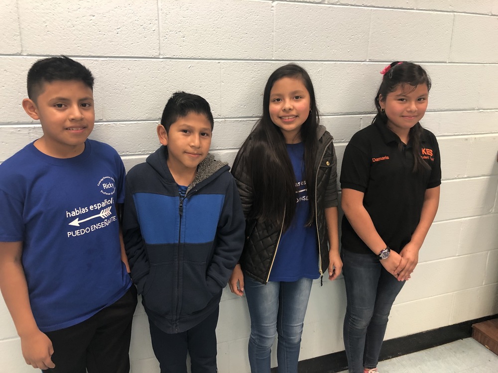 KES Spanish Club Teachers Present at the February 10 School Board Meeting